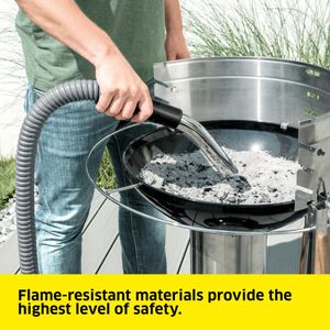 Kärcher Ash Vacuum 14L – AD 2, Powerful Fireplace & Stove Cleaner