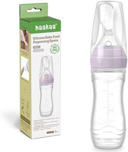 haakaa Silicone Baby Food Dispensing Spoon - Lavender