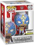 Funko PoP! WWE - Rey Mysterio Glow Vinyl Figure, 10 cm Height