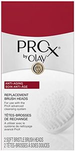 Olay Face Brush by ProX by Advanced Facial Cleansing System Replacement Brush Heads, 2 Count