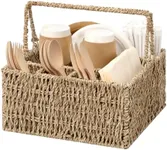 StorageWorks Wicker Silverware Orga