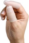 NatraCure Gel Toe Cap and Finger Protector - 6 PACK - (Size: Large/X-Large) - Helps Cushion and Reduce Pain from Corns, Blisters, Hammer Toes, and Ingrown Nails