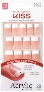 Kiss Products Salon Acrylic French Nail, Sugar Rush KSA02