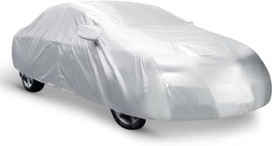 AEGIS All Weather Protection Silver Matty Car Cover for Mercedes E Class 2017-2023 | Anti Dust, Water Resistant, Durable, Heat Resistant, UV Proof - Triple Stitched Elastic Grip with Mirror Pocket