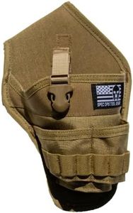 SOTG Impact Drill Holster New & Improved, Heavy Duty Drill Holster for Main Line Impact and Cordless Drills, Coyote Tan