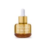 Soulflower Kumkumadi Tailam Oil - Pure and Organic Face Serum with Precious Oils of Saffron and Almond for Skin Moisturizing, Glowing, Brightening, Pigmentation Control - 30 ml with Dropper