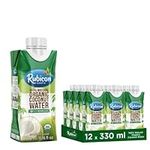 Rubicon 100% Natural Organic Coconut Water | Pack of 12, 330ML Cartons | Natural Electrolytes | Vital Nutrients | Non-GMO, No Added Sugar | USDA Organic Certified | Vegan & Vegetarian Friendly