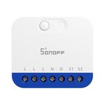 SONOFF MINI DIM WiFi Dimmer Switch for Dimmable LED/Dimmable Electronic Transformer/Incandescent/Halogen, Neutral Wire Required, Power Monitoring, Matter-Compatible with Alexa, Google, and HomeKit