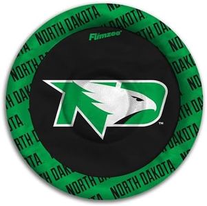 YouTheFan NCAA North Dakota Fighting Hawks Flimzee Bean-Bag Flying Disc