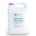 SpaChem 5kg Spa Bromine Granules For the Disinfection of Swimming Pool Spas and Hot Tub Water - Premium Grade Bromine Infused Chemical, used as a primary sanitizer for your Spa or Pool