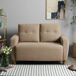 Sleepyhead Yolo - 2 Seater Sofa (Fabric, Coco Brown)