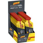 Power Barr PowerGel Fruit Mango Passionfruit 24x41g - High Carb Energy Gel + C2MAX + 50mg Caffeine