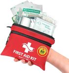 Protect Life Scar Therapy First Aid Kit for Home/Businesses | HSA/FSA Eligible Emergency Scar Therapy Kit | Hiking, Camping & Travel First Aid Kit for Car | Small Survival Medical Kit (80 Piece)