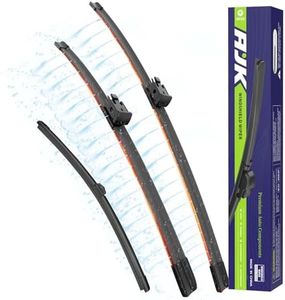 AJK Heated Front Windshield Wipers for BMW iX 2022-2025 (28"+22"+13")