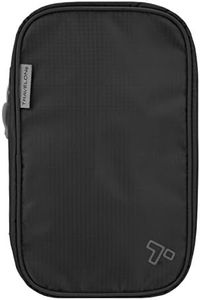 Travelon Compact Hanging Toiletry Kit, Black, One Size, Compact Hanging Toiletry Kit