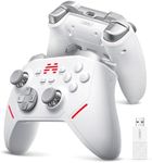 BEITONG KP20 Wireless Controller for PC, Switch/Switch 2, Android, TV, Steam Deck, TMR Joysticks & Hall Triggers, Bluetooth & 2.4g Gamepad with 1000Hz Polling Rate and Mechanical Buttons
