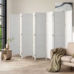 Oikiture 8 Panel Room Divider Priva