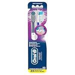 Oral B Radiant Whitening Toothbrush, Soft, 2 count