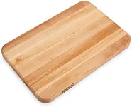 John Boos Boos Block Chop-N-Slice Series Reversible Wood Cutting Board with Integrated Finger Grips, 1.25-Inch Thickness, 18" x 12" x 1 1/4", Maple