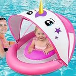 AMENON Unicorn Baby Pool Float with