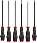 TEKTON High-Torque Black Oxide Blade Screwdriver Set, 6-Piece (#1 - #3, 3/16-5/16 in.) | DRV41235 | Made in USA