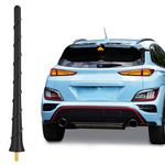 Car Rubber Antenna Replacement Compatible with Hyundai Santa Fe Elantra Tucson Accent Kona Veracruz, Infiniti QX60 EX35 EX37 FX35 FX45 QX70 FX37 JX35 Kia Sorento Sportage for FM AM Radio Reception