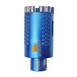 Diamond Core Drill Bit,BRSCHNITT 2 Inch Laser Welded Diamond Hole Saw with 5/8-11 Thread for Granite Marble Solid Block Stone Reinforced Concrete,Dry or Wet Drilling (50mm)