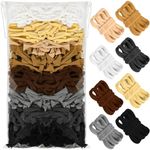 600 Pieces Loom Loops Potholder Muti-Colored Weaving Loom Loops Potholder Loops Elastic Weaving Craft Loops for DIY Flexible Loom Kit Weaving Crafts for Kids Adults DIY Crafts Supplies