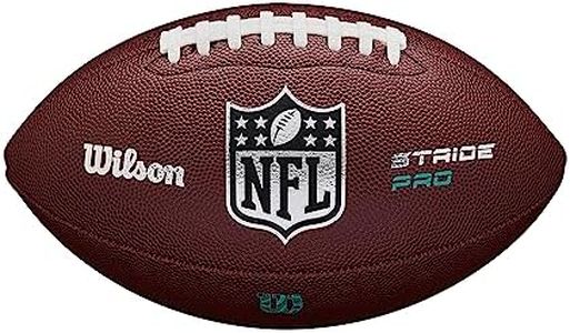 WILSON NFL Stride Pro Eco Football - Brown, Official Size