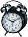 Casio Bell Alarm Clock with Light and Snooze Tq362-1bdf