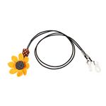 Hearing Aids Clip- BTE Fixation Cord for Kids- with Flower Clips Design, Anti- Lost Lanyard Portable Cord