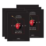 MCS Format Frame, Black, 11 x 14-Inch, Set of 6