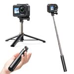 AKASO 60cm Selfie Stick Tripod Stand Compatible with AKASO Action Cameras/GoPro Hero12/11/10/GoPro 9/8/7/Max/DJI Osmo Action & Other Action Cameras