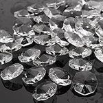 MASUNN 50pcs Clear Glass Crystals Chandelier Pendant Lamp Prisms Parts Hanging Drops 18MM