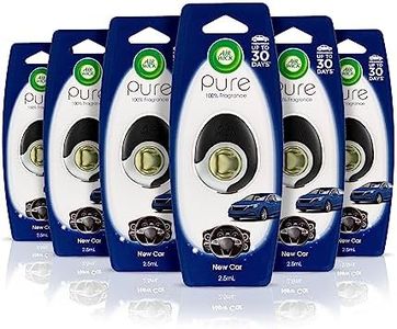 Air Wick Pure Car, Air Freshener, New Car, (6x2.5mL)