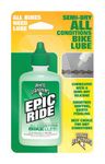 White Lightning Epic Ride All Conditions Light Bicycle Chain Lube, 2oz Drip Squeeze Bottle