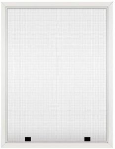 Assembled Custom Size Window Screens (White)