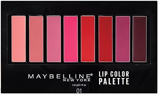 Maybelline Lip Studio Lip Color Palette, 0.14 oz.