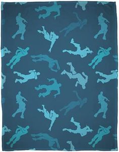 Fortnite - Manta de forro polar coral de 160 x 200 cm, artículo para fans de Epic Game para adolescentes y adultos