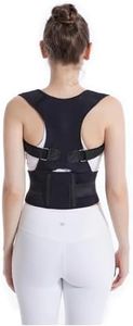 Back Brace Posture Corrector for Women and Men - Adjustable Back Lumbar Support Shoulder, Lightweight Corrector Back Support Belt for Neck Shoulder Upper Lower Back Pain