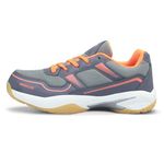 Aivin Breeze Badminton Shoes for Men | Non Marking Badminton Shoes | Lightweight & Durable Badminton Shoes | Also Perfect for Squash, Table Tennis, Volleyball & Indoor Sports Grey