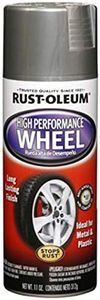 Rust-Oleum 248927 High Performance Wheel Spray Paint, 11 oz, Steel