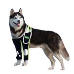 Dog Leg Sleeve Stops Licking Wounds, Prevents Elbow Hygroma, Elbow Calluses, Pressure Sores, Elbow Injuries, Shoulder Dislocations, With Reflective Material Makes Night Activities Safer- Both Legs M