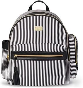 Carter's Handle It All Diaper Bag Backpack with Changing Pad, Black
