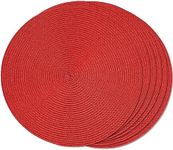 FunWheat Round Braided Placemats Se