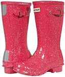 Hunter Unisex-Child Original Giant Glitter Rain Boot, Thrift, 3 Little Kid