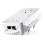 devolo Magic 2–2400 Mesh Wi-Fi 5 Next Add-on Adapter | 4k/ 8k UHD Streaming | Stable Home Working (Up to 2400 Mbps Powerline, Mesh Wi-Fi 5, G.hn, 2x Gb LAN ports)