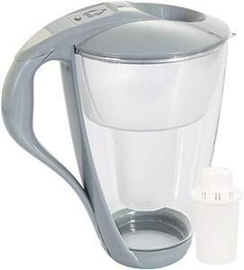 DAFI Filtre à eau en verre classique avec 1 cartouche filtrante Graphite 2 l