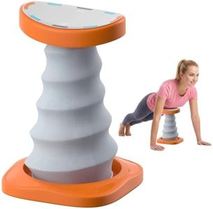 Push Up Trainer for Beginners, Push Up Assist Device with Waist Support, Reduces Body Weight Load, Push Up Helper for Home Chest Workout, Upper Body Strength Training Equipment (Orange)