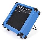 Electric Guitar Amp 10 Watt Guitar Amplifier Portable Built in Speaker Headphone Jack and Distortion Tone, Blue by Vangoa